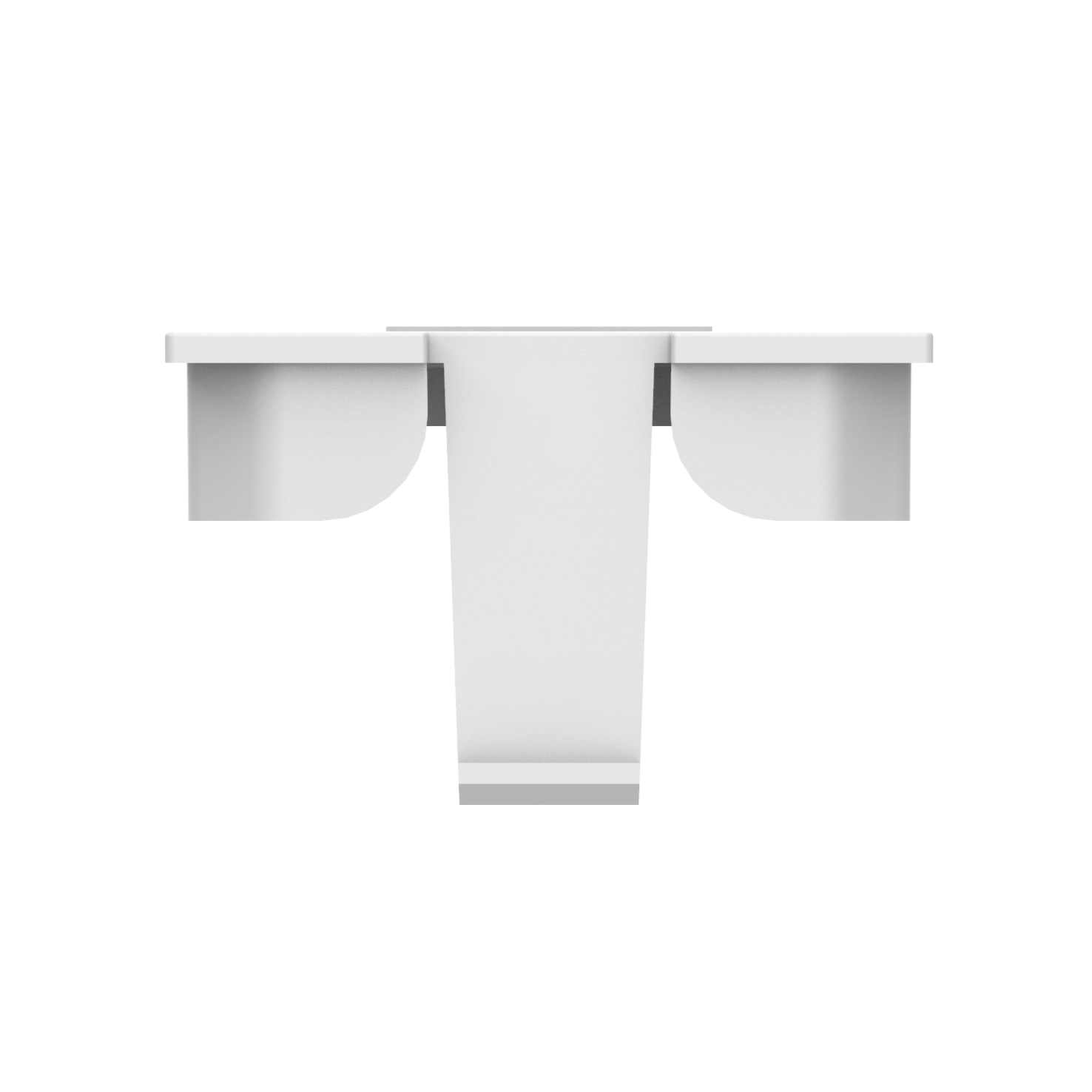 T-vormig ontwerp van de IBRAN-B vakmarkering insert